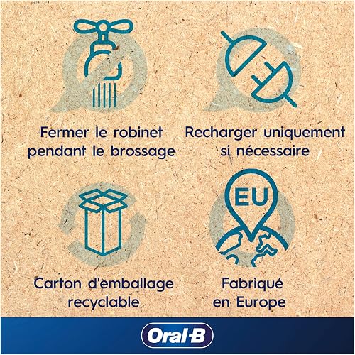 Oral-B Brosse à Dents Electriques Vitality Pro, Brossette, Violette - 8