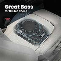 Vista 4 de BOSS Audio Systems BASS10 - Subwoofer para automóvil bajo el asiento de 10 pulgadas, 1000 vatios máximo, bobina de voz individual de 4 ohmios