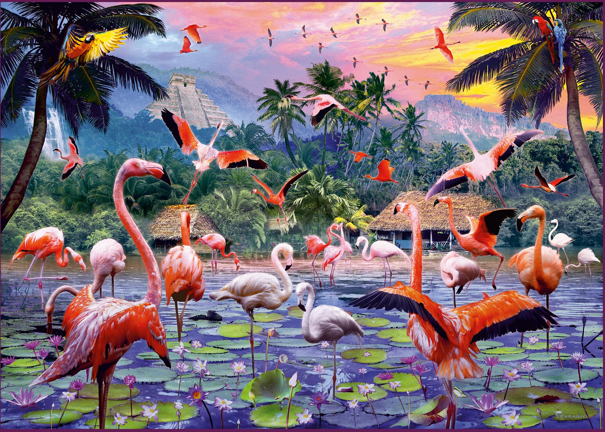 Ravensburger 12000574 - Nostalgic Toys 1000pc - 1000 pieces jigsaw puzzle – Puzzle for adults and kids age 14 years up, animal puzzle