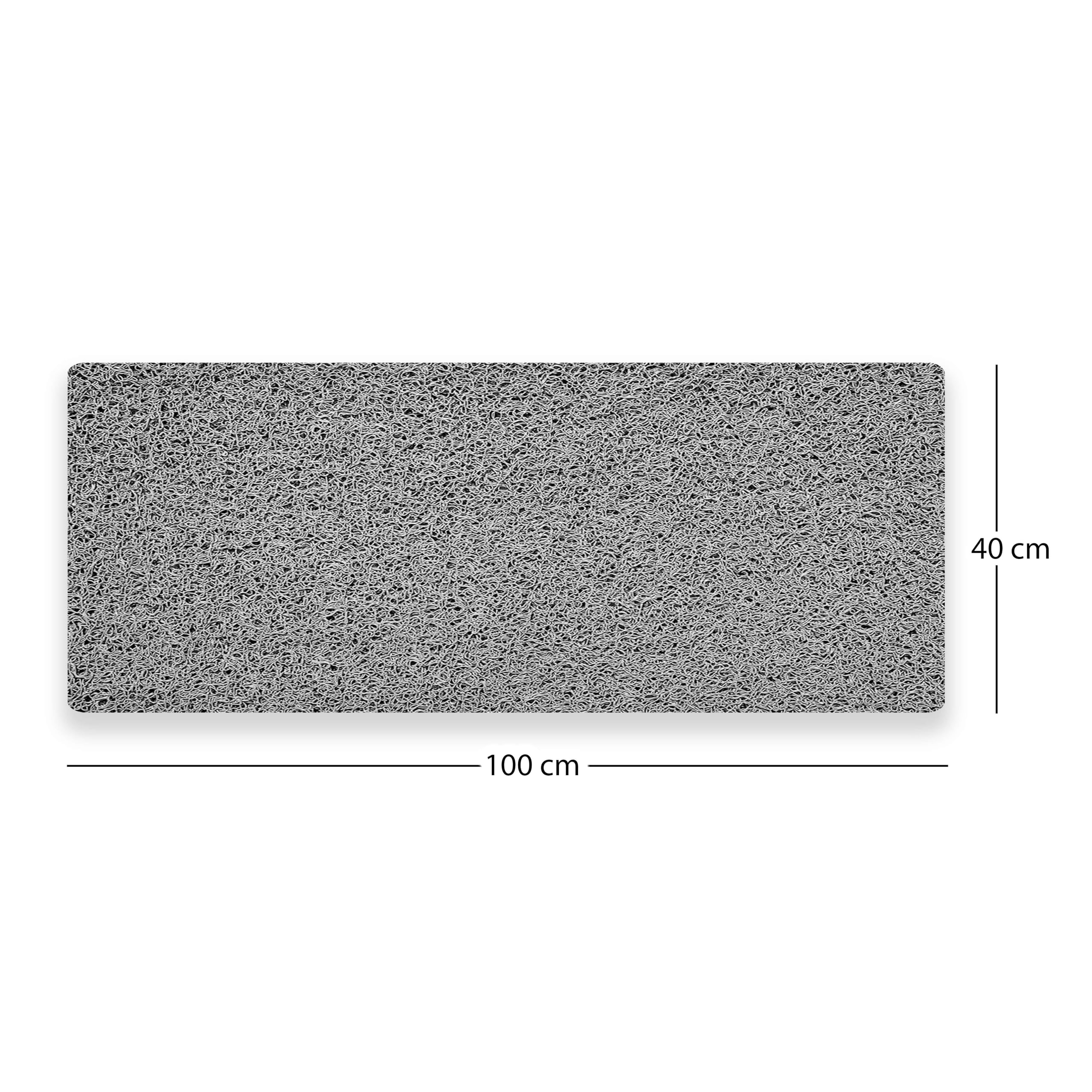 Nicoman Loofah Shower Mat, Non Slip PVC Spaghetti Mat for Wet Area Inside Shower Super Comfy Soft Matt, Quick Dry - Image 2