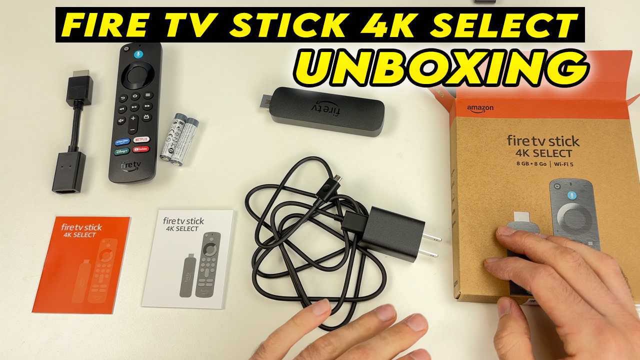 Watch Unboxing Fire TV Stick 4K Select on Amazon Live