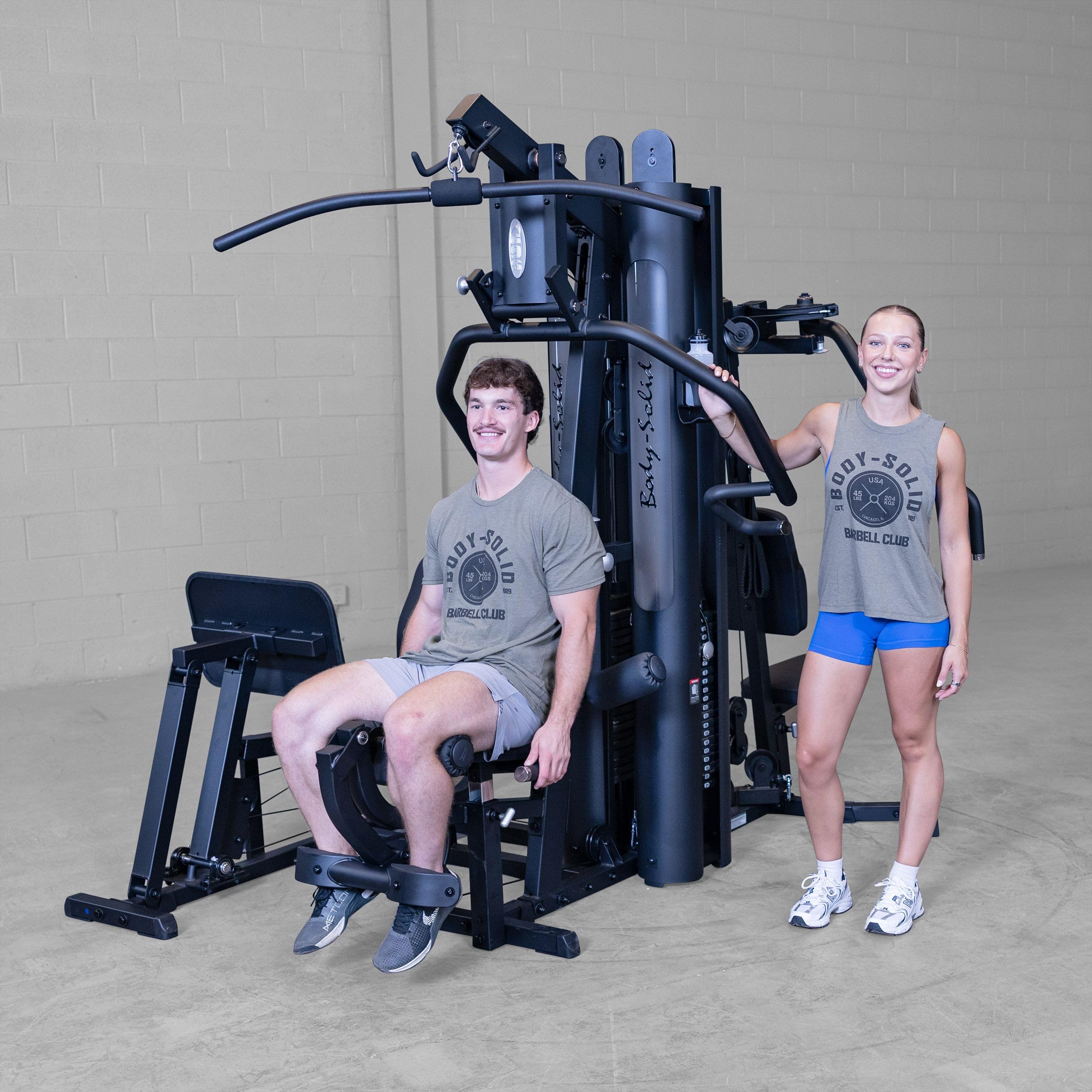 Body-Solid G-9U Kraftstation | Ganzkörpertrainer | inklusive 2X 95kg-Steckgewichtsblock | Home-Gym | Fitnessstation | Multi-Gym | Power-Tower für zuhause