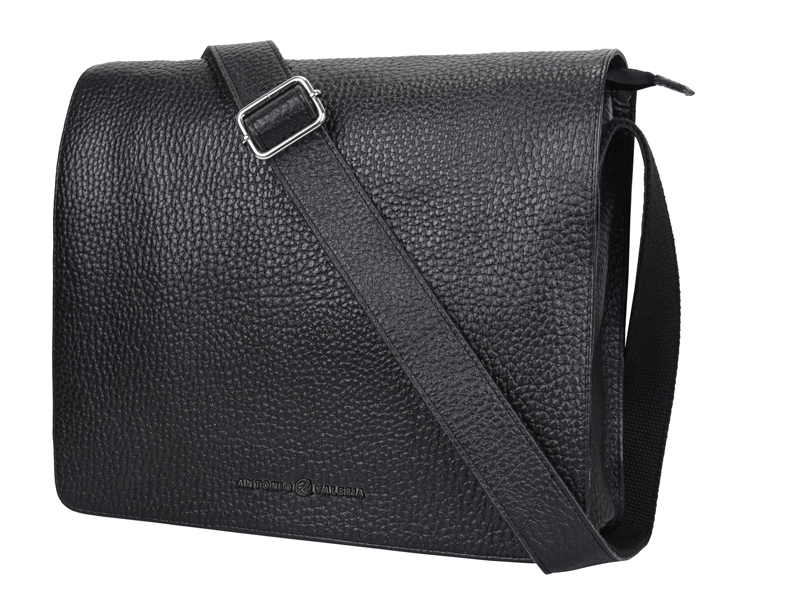 Antonio Valeria Albert Premium Leather Messenger Bag for Men