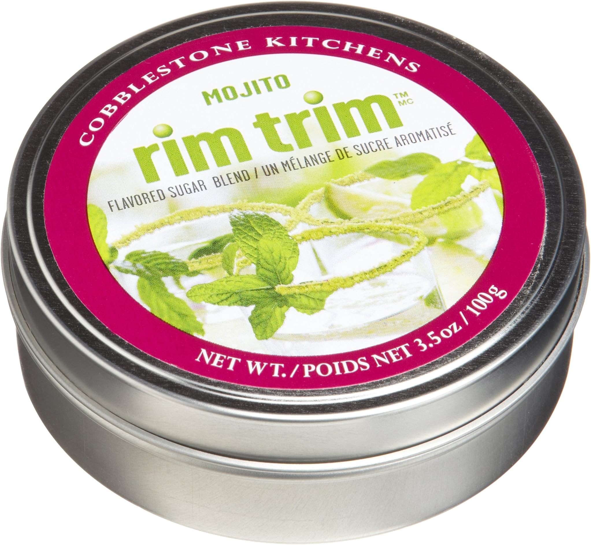 Cobblestone Kitchens Rim Trim, Mojito, 3.5-Ounce Tins (Pack of 6)