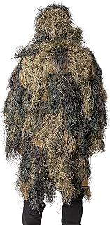 Rothco Lightweight Ghillie Jacket – Camouflage Ghillie Suit for Outdoor Sports