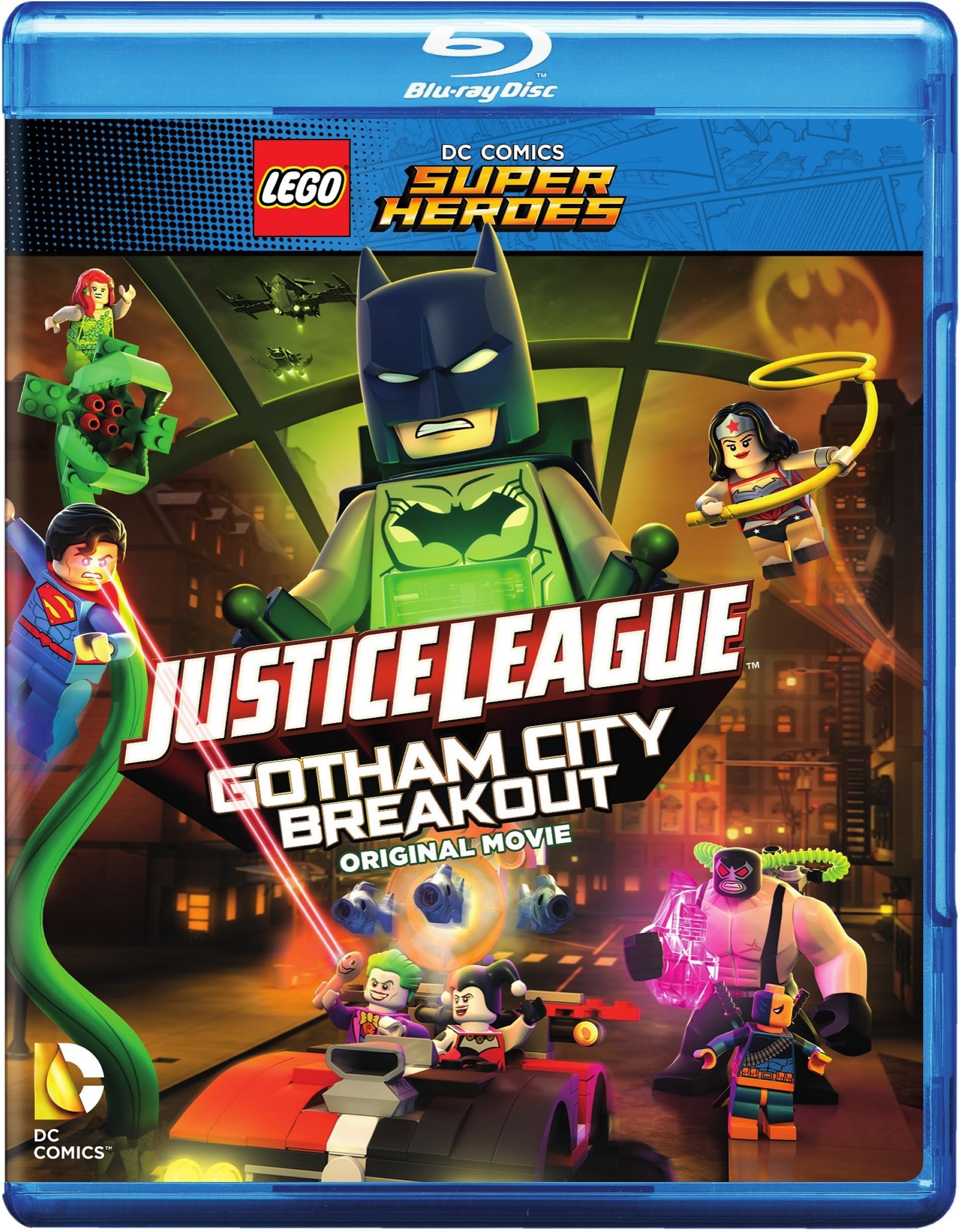 LEGO DC Comics Super Heroes: Justice League: Gotham City Breakout (Blu-ray) (No Figurine)