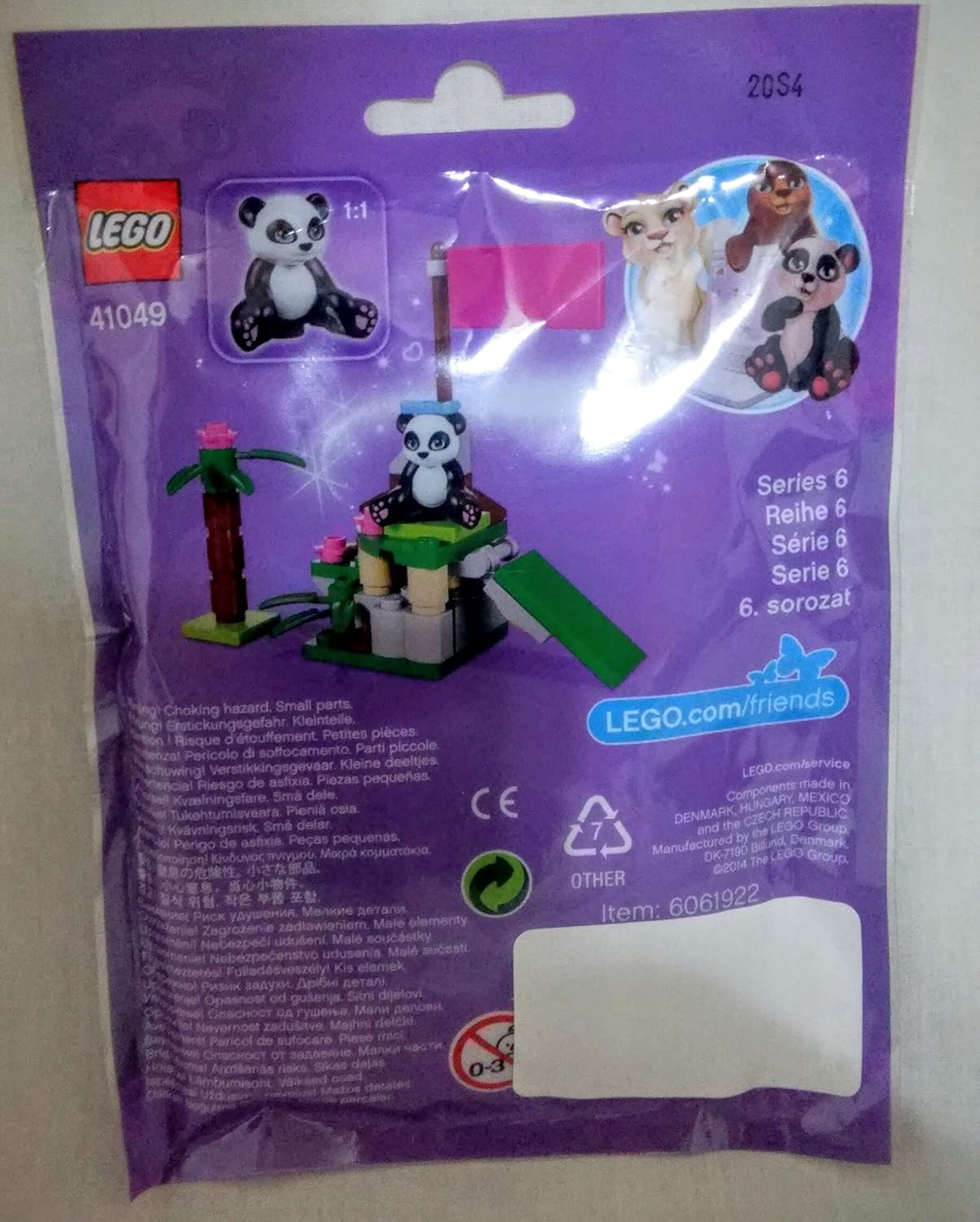 Lego Friends Animal Set Series 6 41047 41048 41049