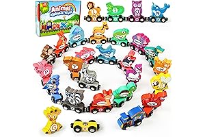 Vanmor Wooden Train Set: Stimulate Learning Through Play