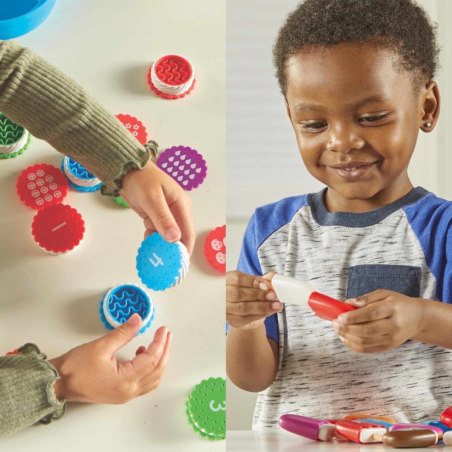 Learning Resources Learning Bites Bundle - Mini ABC Pops & Mini Number Treats