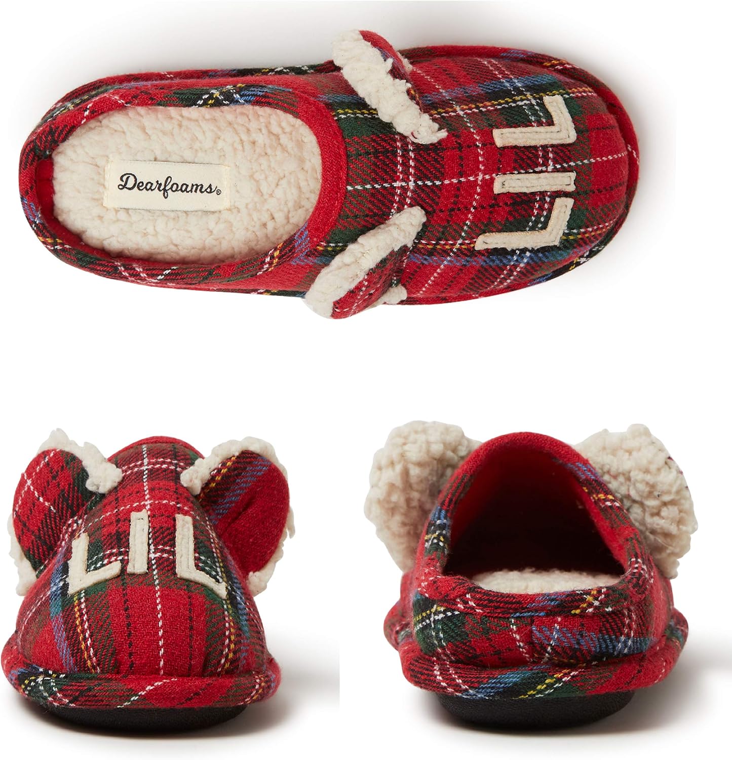  | Dearfoams Unisex-Child Lil Bear Slipper | Slippers