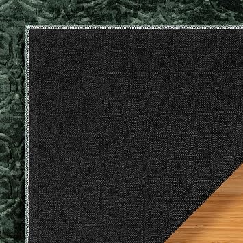 Gertmenian Indoor Transitional Area Rug - 4x6 Medium, Non-Shedding, Ideal for High Traffic in Living Room, Bedroom, Entryway - Geometric, Dk. Green, 26860