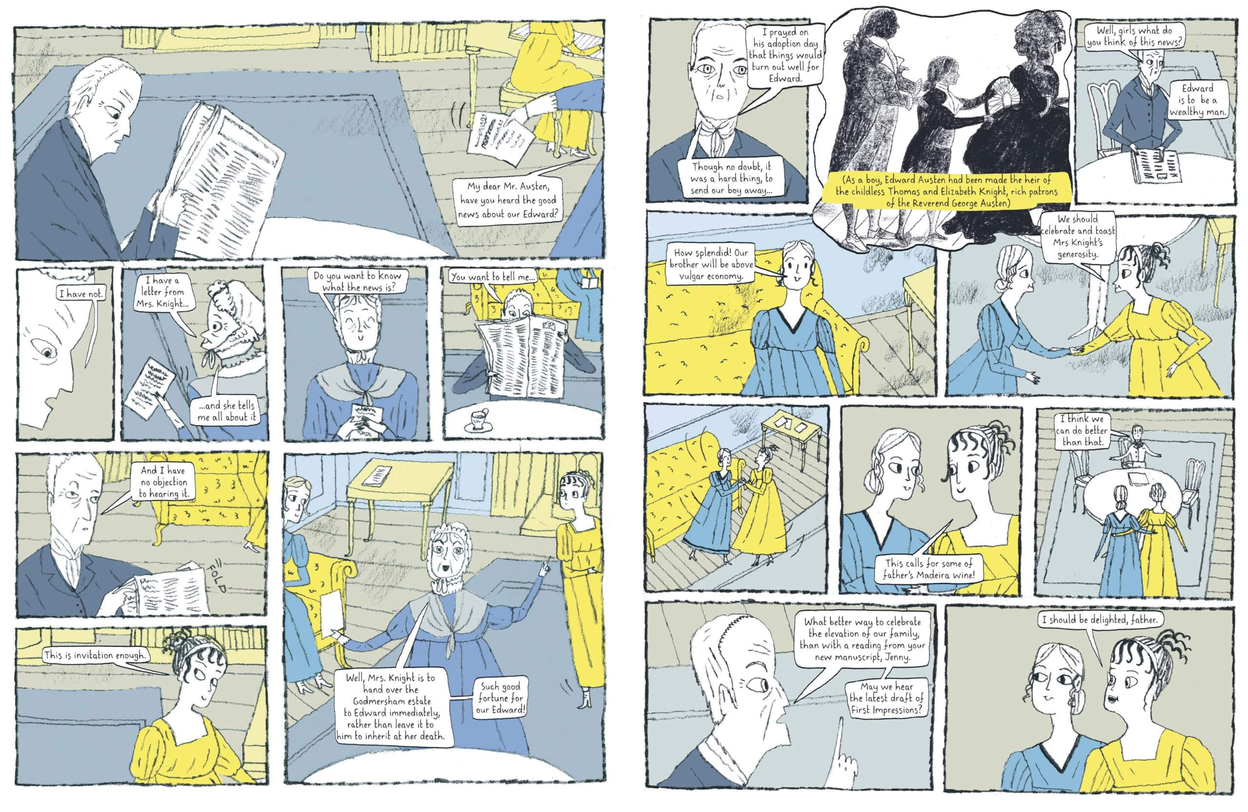The Novel Life of Jane Austen: A Graphic Biography - Image 6