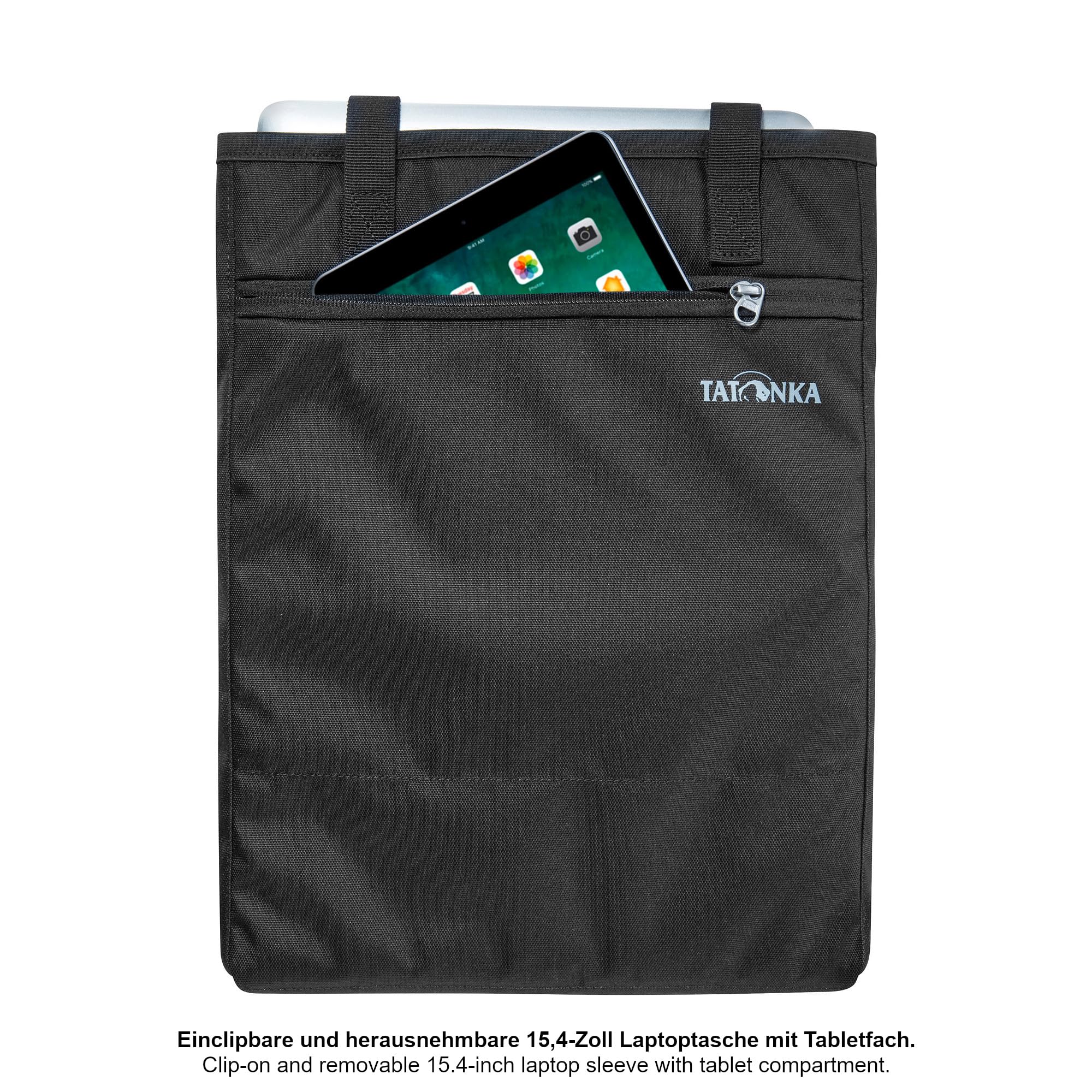 Tatonka Commuter Rolltop 30 WP - Wasserdichter Rolltoprucksack für ein Notebook, MOLLE-System, 30 Liter