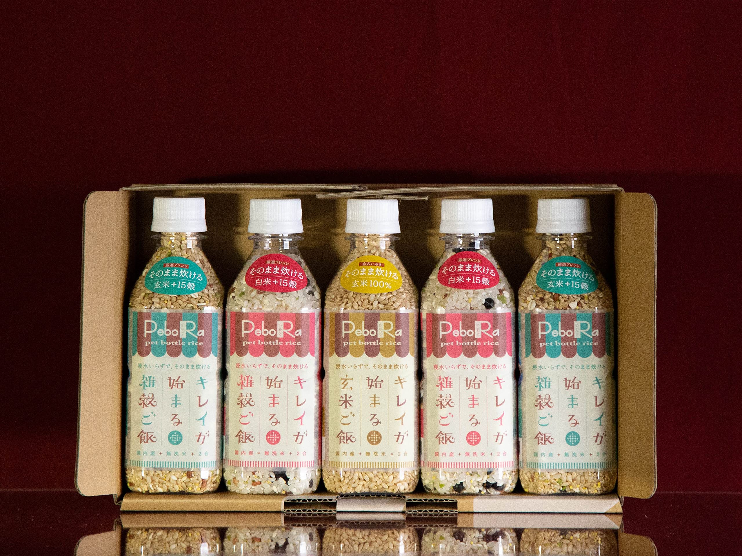 PeboRa キレイが始まる玄米雑穀米セット【お米マイスター厳選】【ギフトメッセージ・熨斗対応可】【食べ比べ・ギフトに】