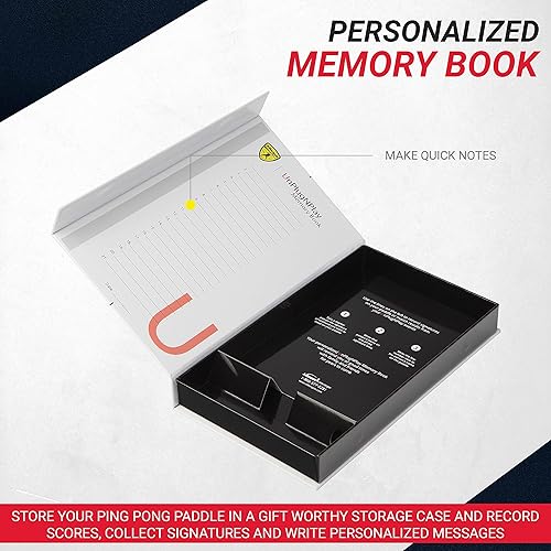 Miniatura 5 de Killerspin KIDO 5A RTG - Raqueta de tenis de mesa profesional (recta o acampanada) aprobada por ITTF, de madera de 5 capas, doble color en rojo y