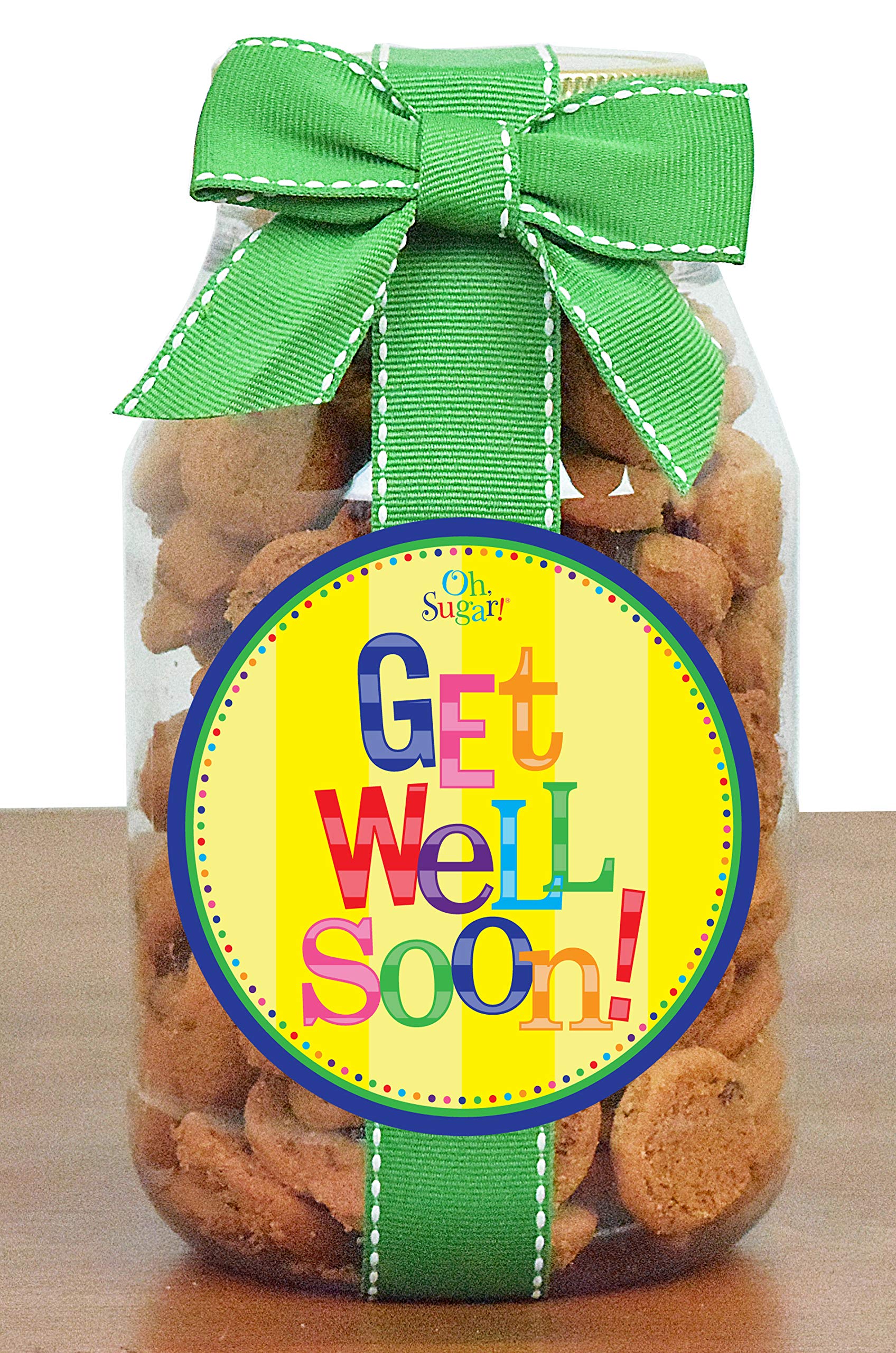 Nam's Bits Chocolate Chip Cookies - "Get Well Soon" Quart Jar-GWS