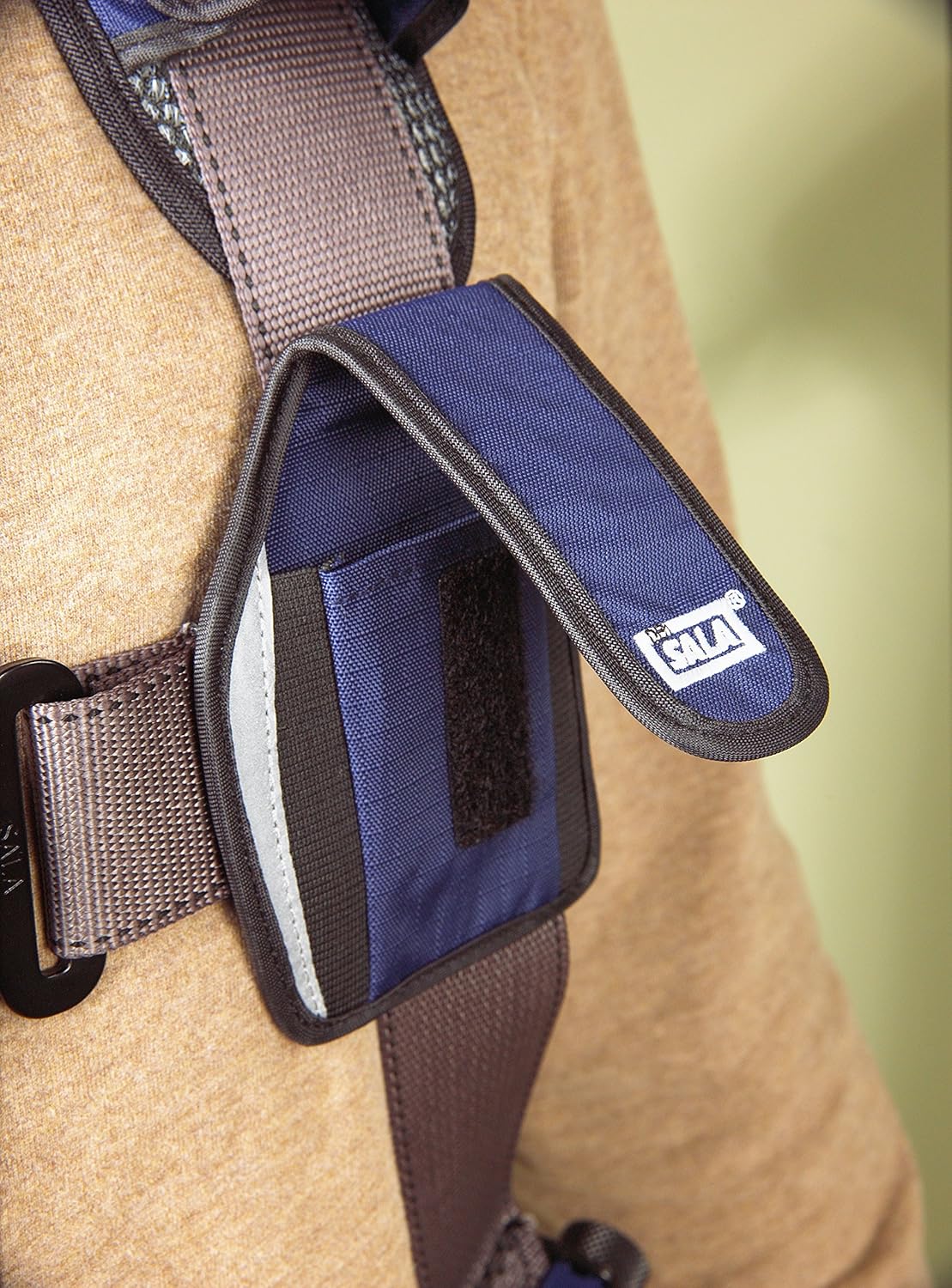 Creative Product 3M 1113121 DBI-SALA ExoFit NEX Construction Harness, Alum Back/Side D-Rings, Locking Quick Connect Buckles, Sewn In Hip Pad & Belt, Small, Blue/Gray