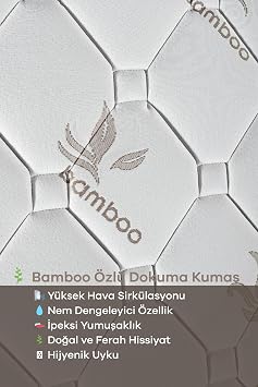MOBYAT Konfor Plus Ortopedik Yaylı Yatak (160x200)