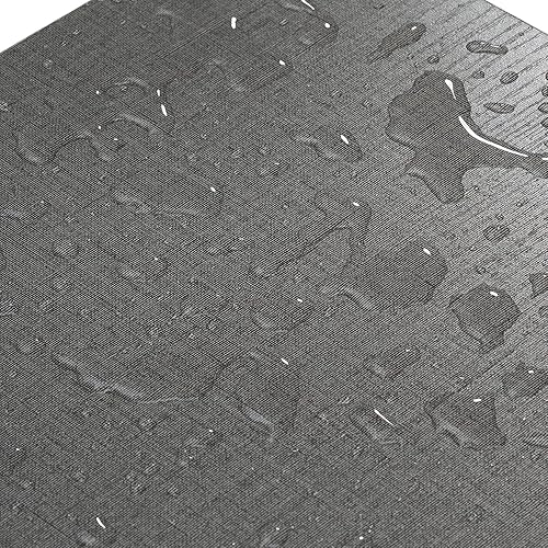 Miniatura 84 de VECELO - Juego de mesita de noche moderna de 2 piezas con cajón para sala de estar, dormitorio, marco de metal industrial, mesa, color marrón