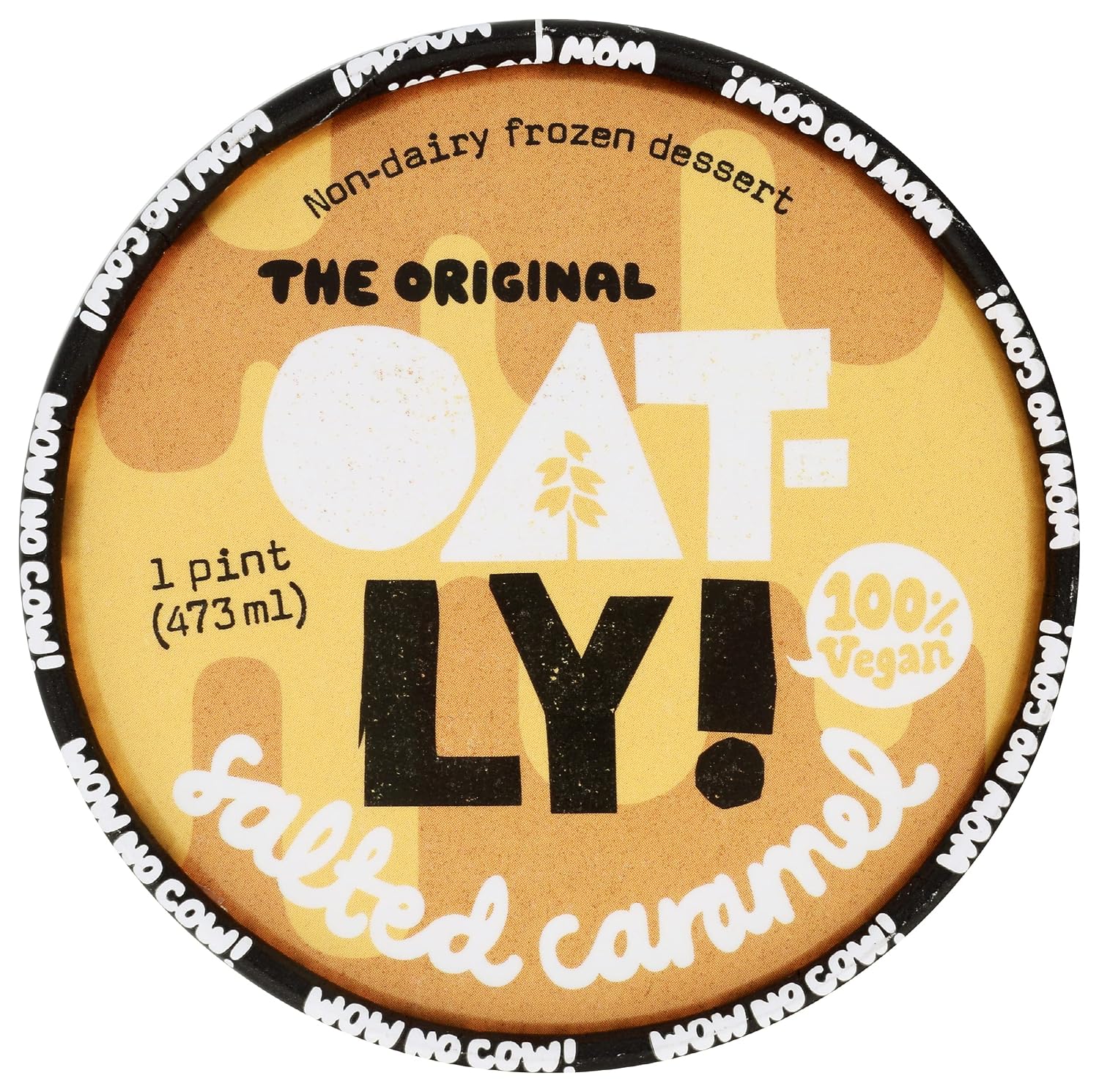 Oatly Salted Caramel Frozen Dessert, 1 PT