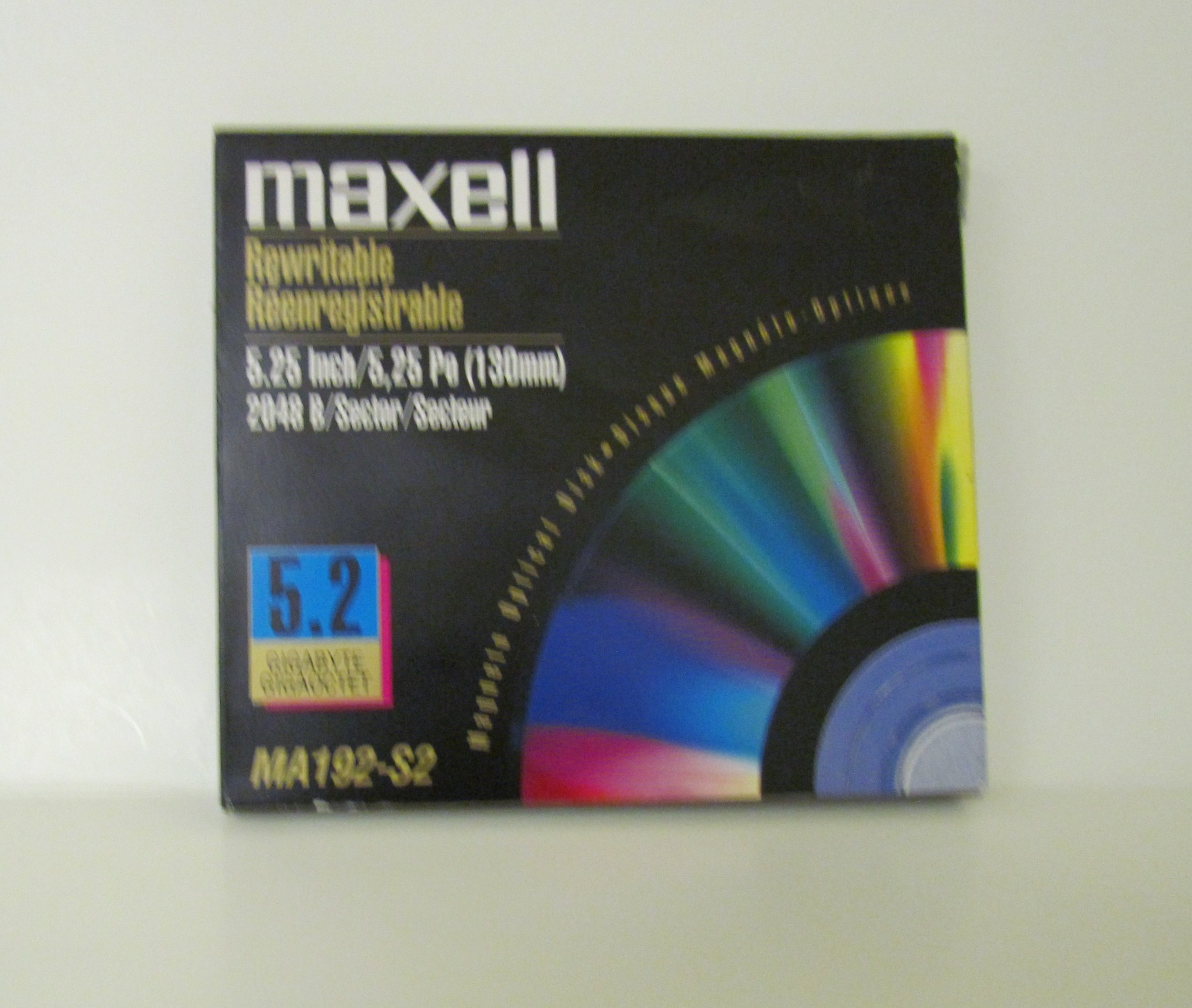 Maxell 5.25 8X Rewritable Magneto Opt 5.2GB 2048 Bytes/Sector (1-Pack)-image-23