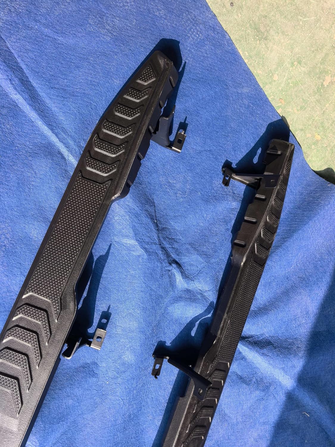 2PCS 94" Length Side Steps Running Boards Fits for GMC Sierra EV Chevrolet Silverado EV 2024 2025 2026 Fixed Steps ABS Plastic