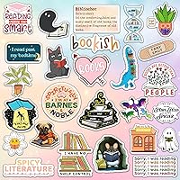 Vista 6 de 150 piezas de calcomanías para Kindle Paquete de calcomanías de lectura para lectores de contenido sugerente Calcomanías para laptop, botella