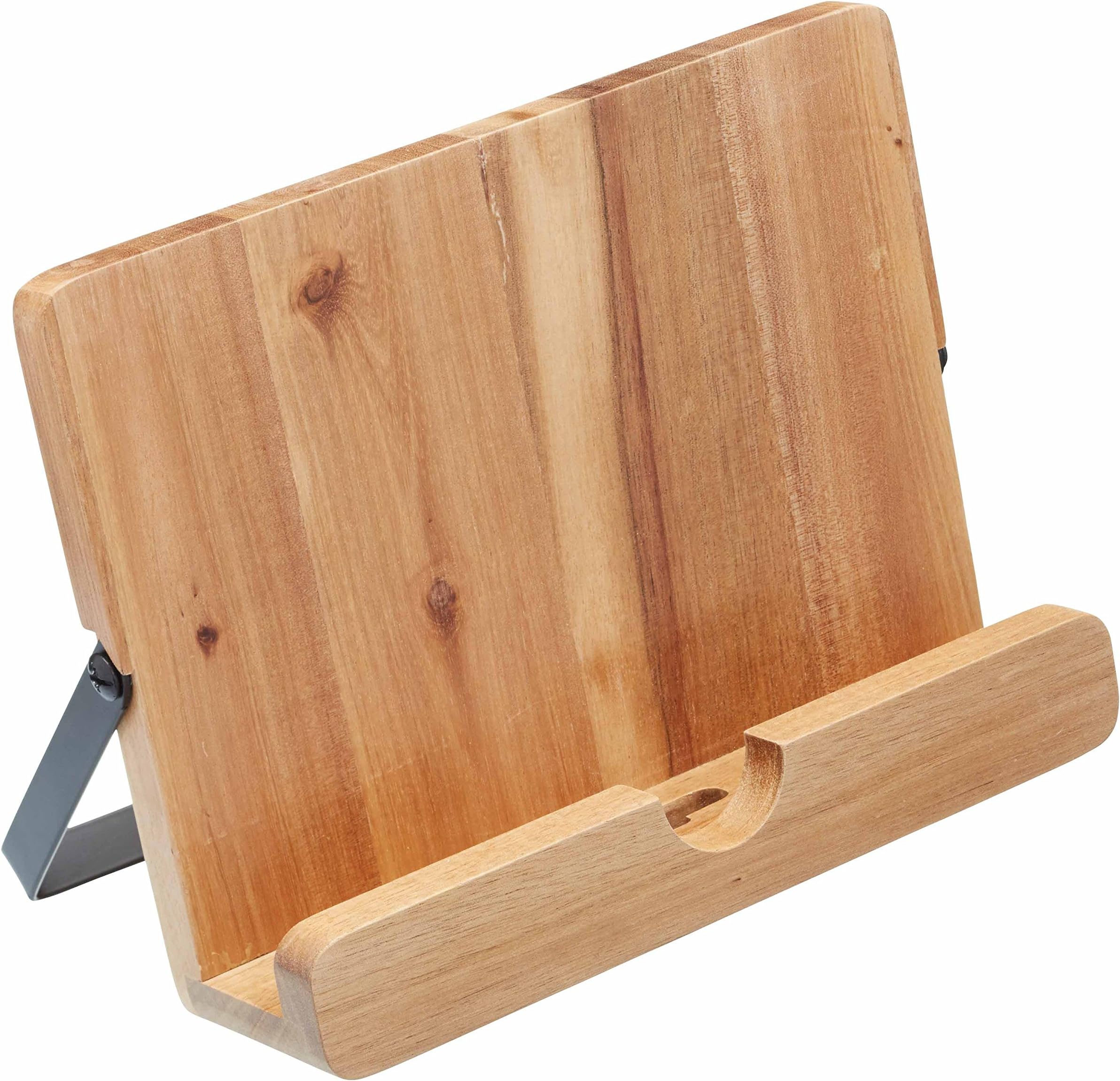 Natural Elements Cook Book Stand, 24x18x6cm, Sleeved