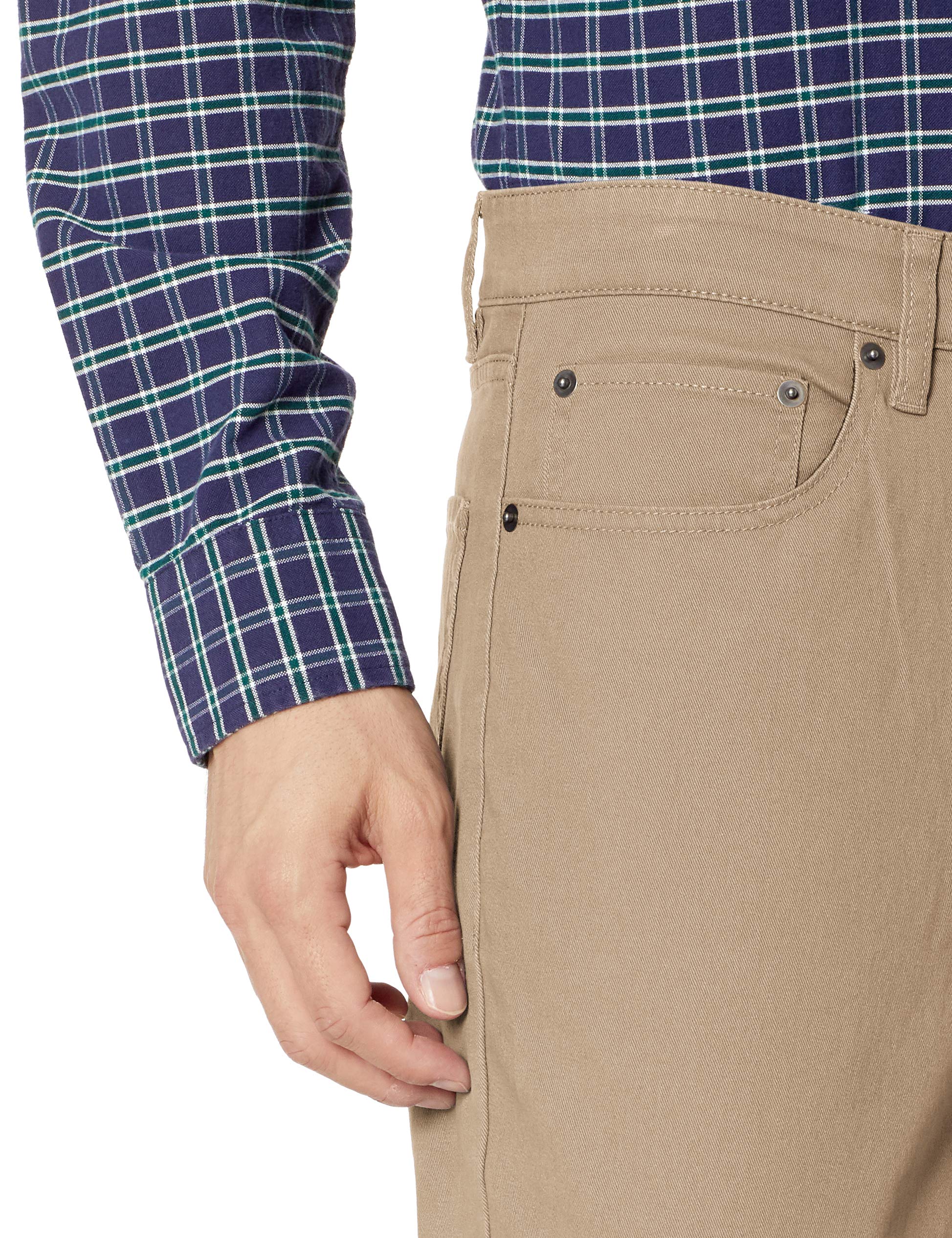 Amazon Essentials Men's 5-Pocket Stretch Twill Pants — view 3