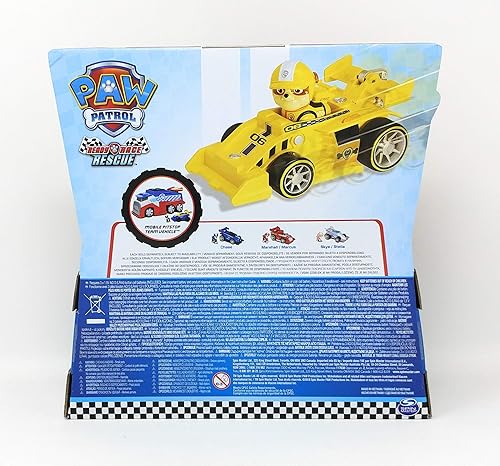Miniatura 4 de Spin Master Paw Patrol Ready Race Rescue - Race & Go Deluxe Rubble Vehicle & Figure
