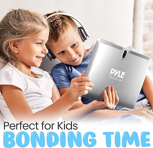 Miniatura 10 de Pyle Tablet infantil con lápiz capacitivo, 7 tabletas Android con pantalla HD de 1080p, cámara dual, compatibilidad WiFi, procesador de cuatro