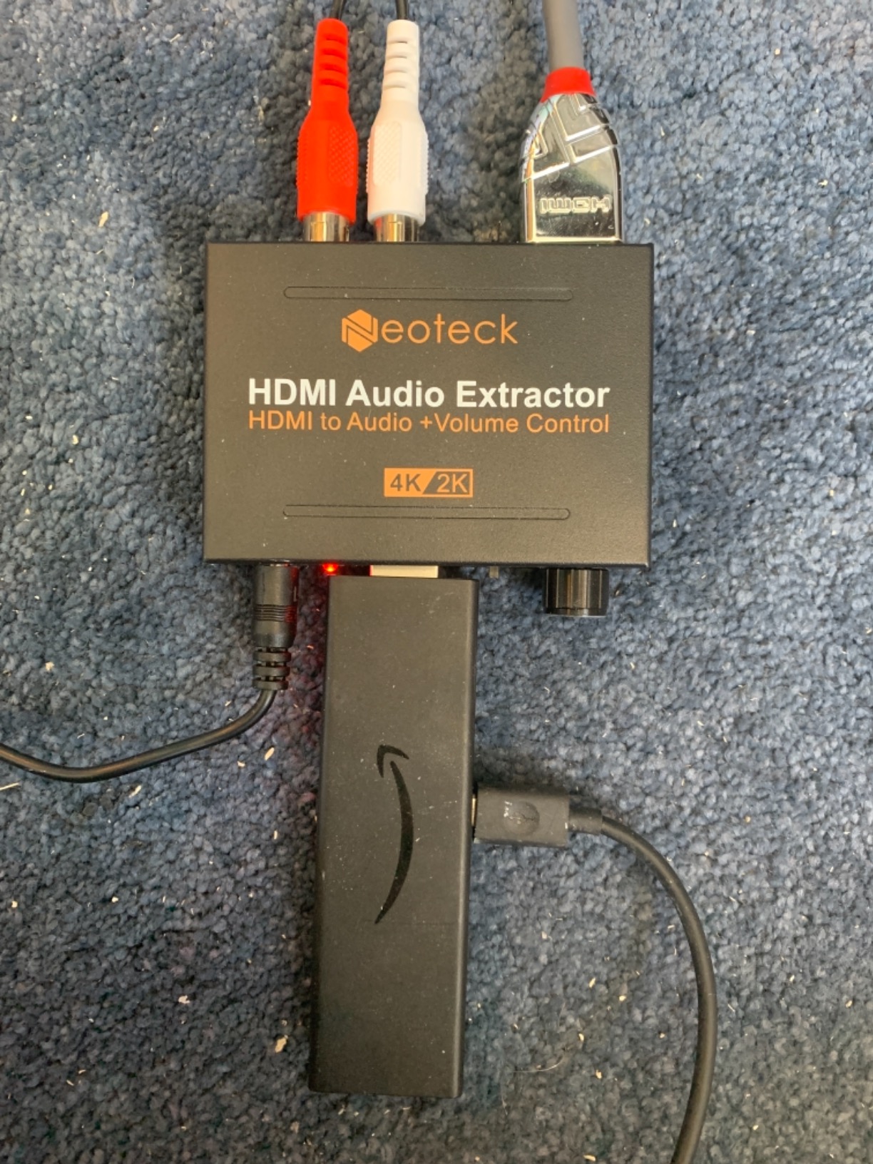 Additional audio outlet from an HDMI cable