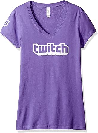 Twitch Logo Women's V-Neck Tee