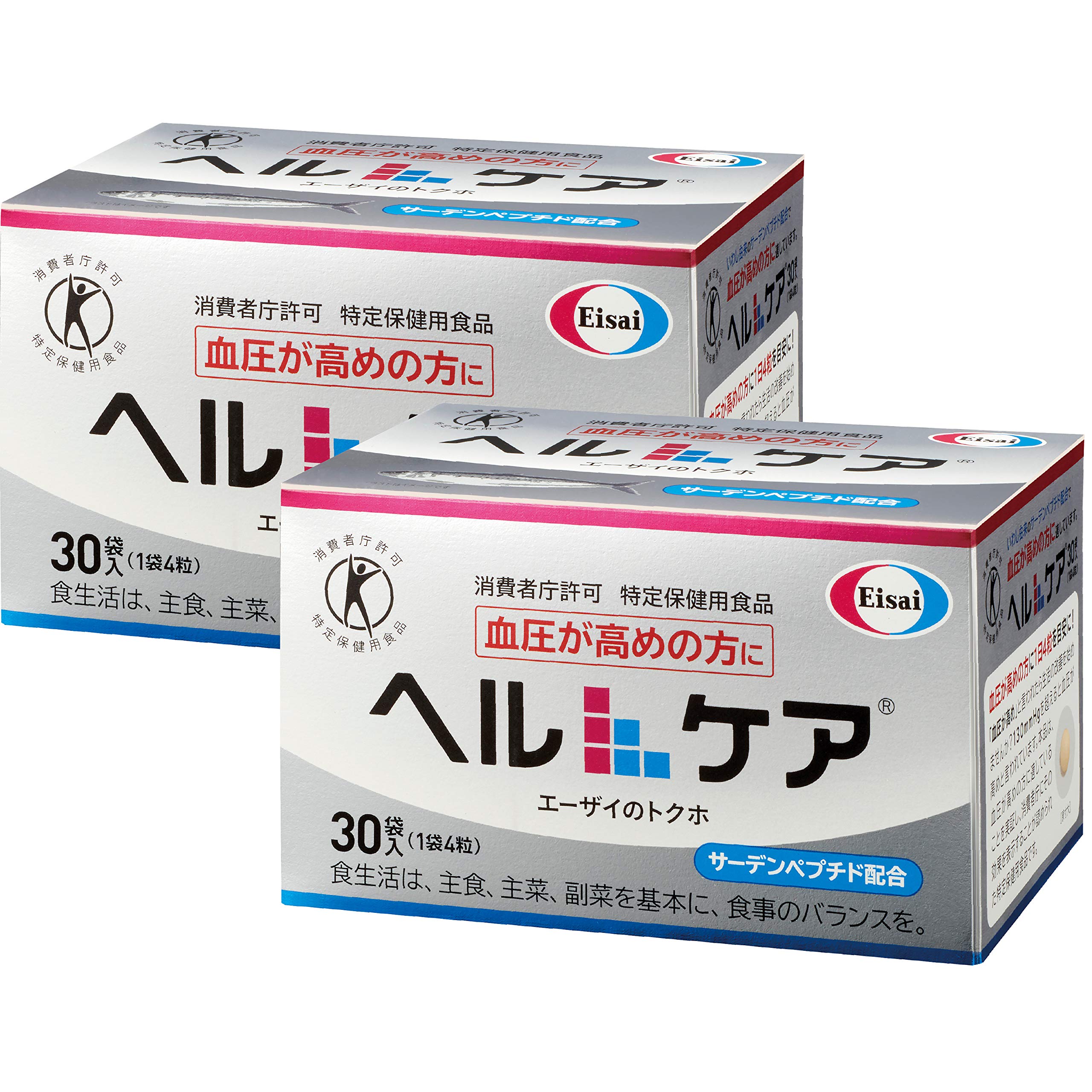 ヘルケアまとめ売り4箱＋28袋血圧高めの方に 