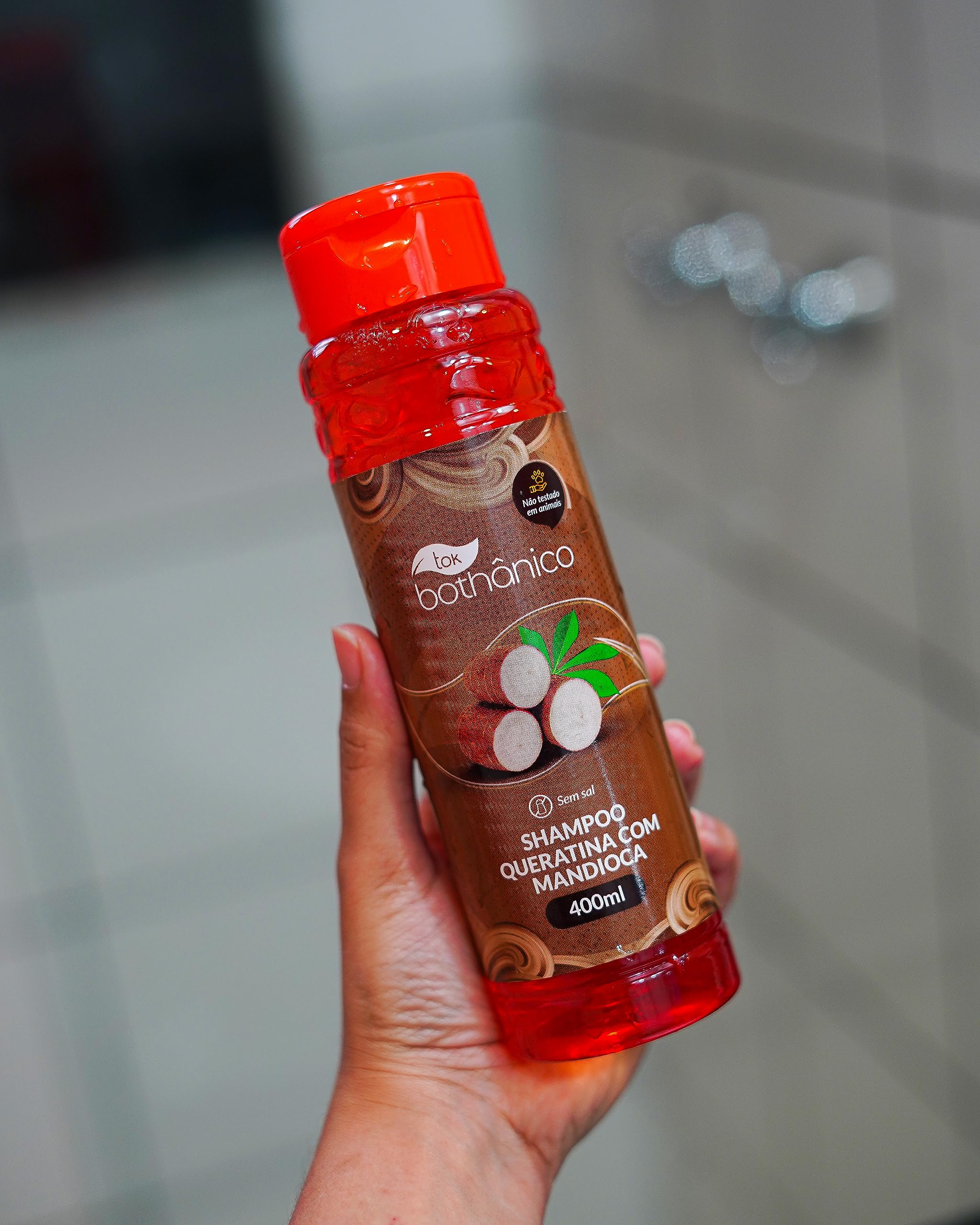 Tok Bothanico - Shampoo Tok Bothanico 400Ml Queratina/Mandioca