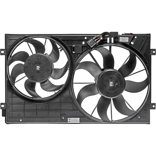 Dorman 620-843 Engine Cooling Fan Assembly Compatible with Select Audi / Volkswagen Models