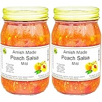 Vista 33 de Amish Salsa - Tarros de 2-16 onzas (Mango Mild)