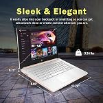 HP Stream 14" HD Laptops for Student & Business, Intel Processor N150, 16GB RAM, 1.12TB Storage (128GB UFS+1TB Docking Station Set),1-Year Office 365, Copilot AI, Webcam, Wi-Fi 6, Win 11s, Gold