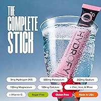 Vista 7 de Hydrofy Mezcla de bebida de agua de hidrógeno + electrolitos, paquete variado, paquetes de hidratación H2 con hidrógeno molecular, sodio, potasio