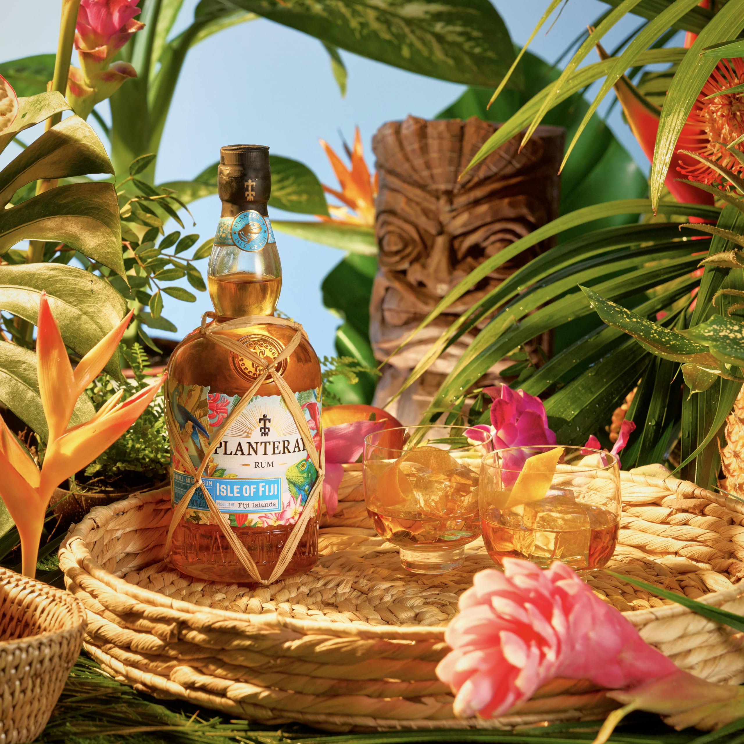PLANTERAY RUM - (ehemals Plantation) - Isle of Fiji - Herkunft: Fidschi-Inseln - Doppelreifung - 40% Alkohol - 70 cl
