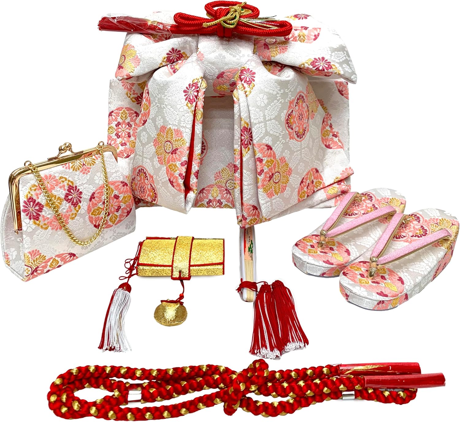 京都室町st．] 七五三 着物 7歳 フルセット 女の子 幻想的な柄の子供