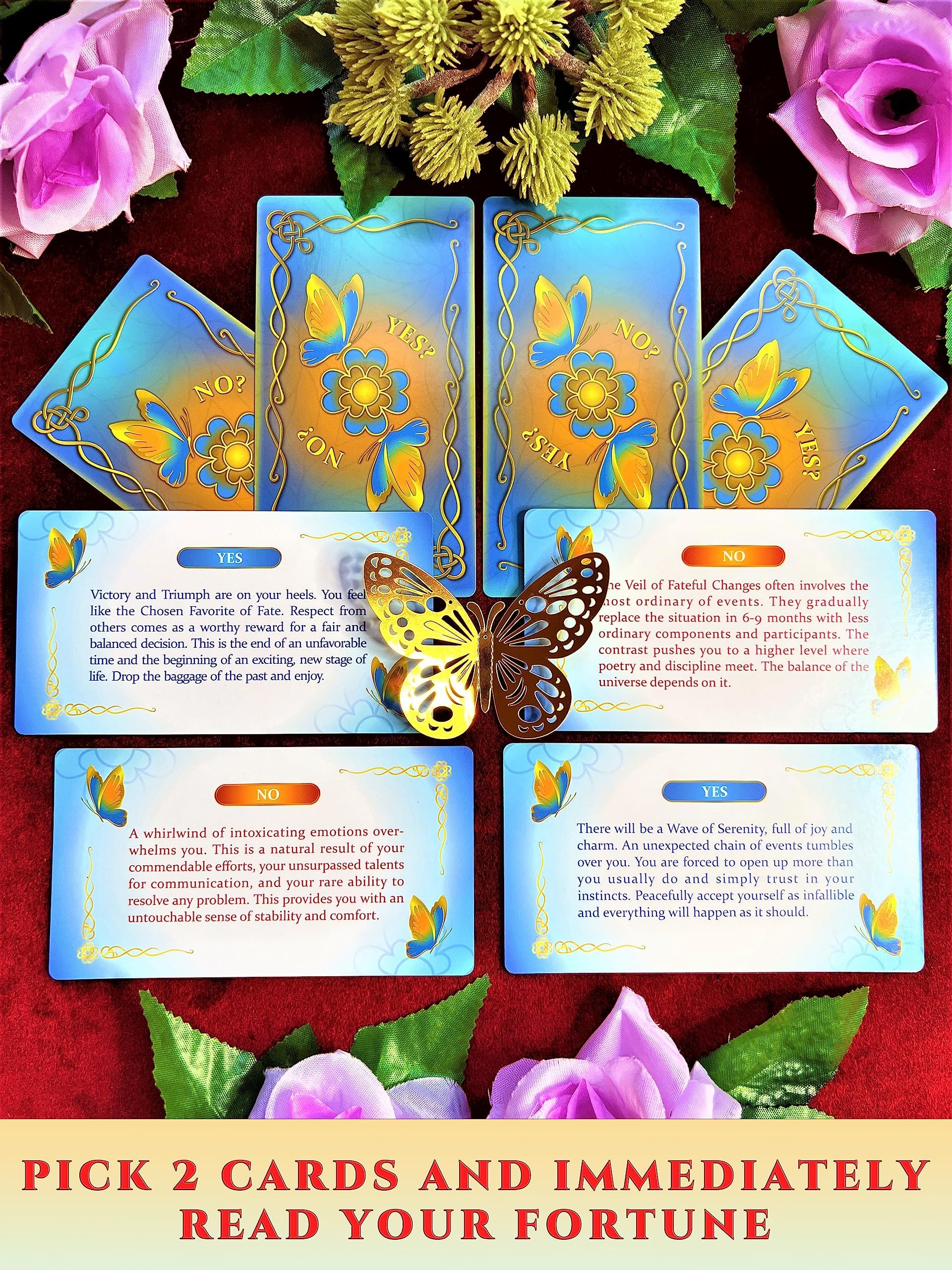 100 Oracoli Sì O No Con Affermazioni Positive | Carte Per Predizione, Giochi Di Terapia E Rompighiaccio | Ispirazione E Consigli