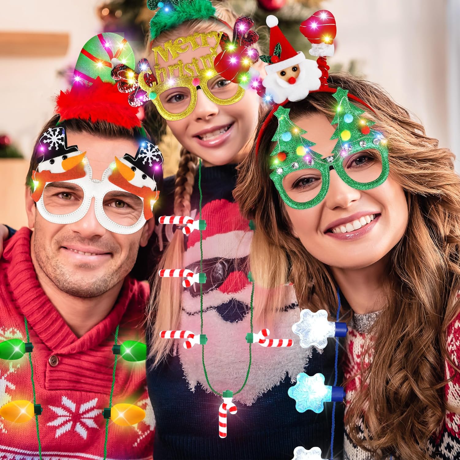 Blowata 12 PCS Christmas Party Favors, Light Up Barbados Ubuy