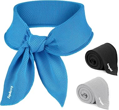 New Upgraded Cooling Neck Wraps, Neck Coolers for Hot Weather, Leak-Proof Solid Cooling Gel, 360 Full-Wrap, Cool Relief - Head, Neck, Wrists...