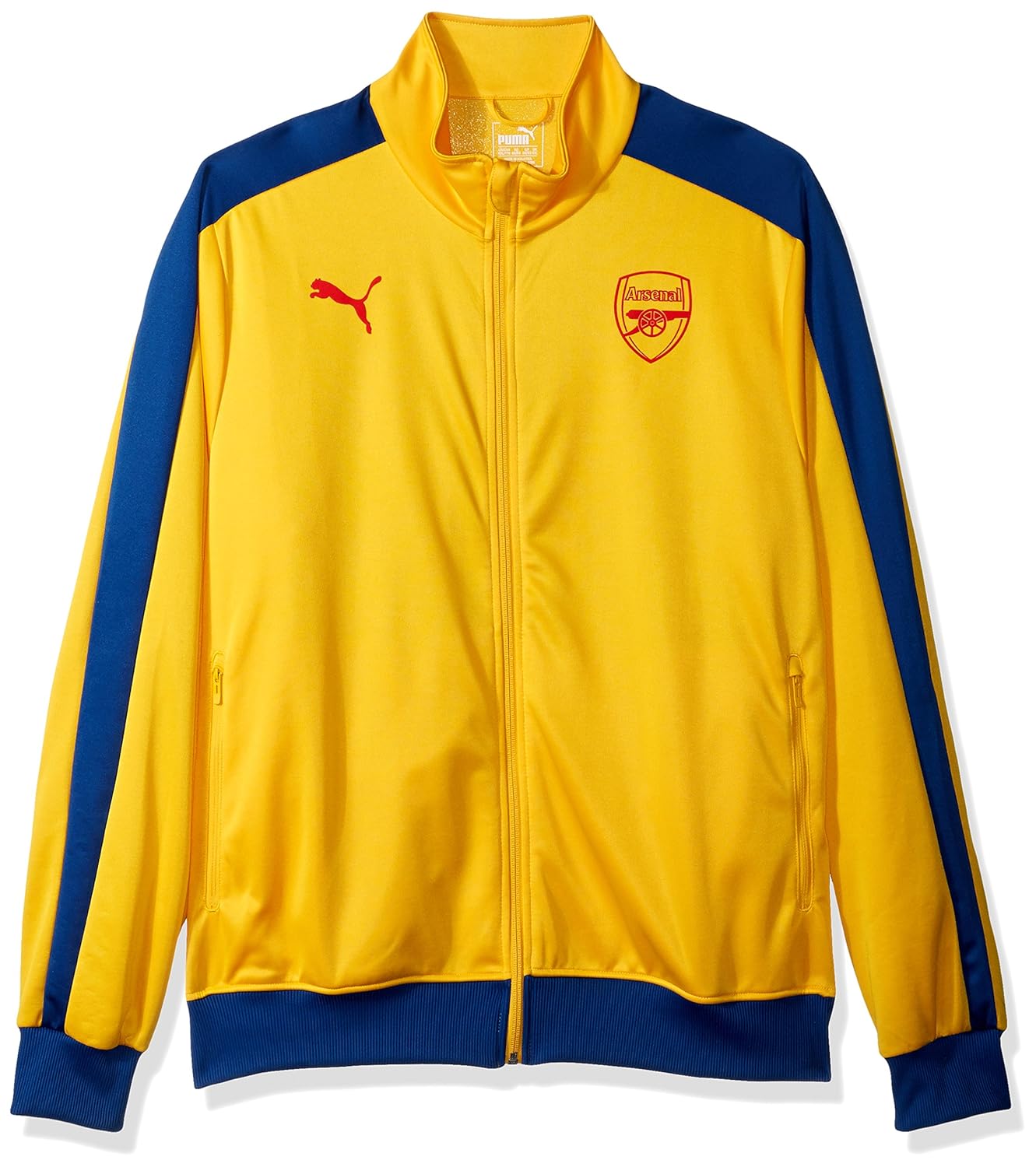 Buy Puma Men's Arsenal Fc T7 Jacket, Yellow, S at Amazon.in Buy Puma Men's Arsenal Fc T7 Jacket, Yellow, S at Amazon.in