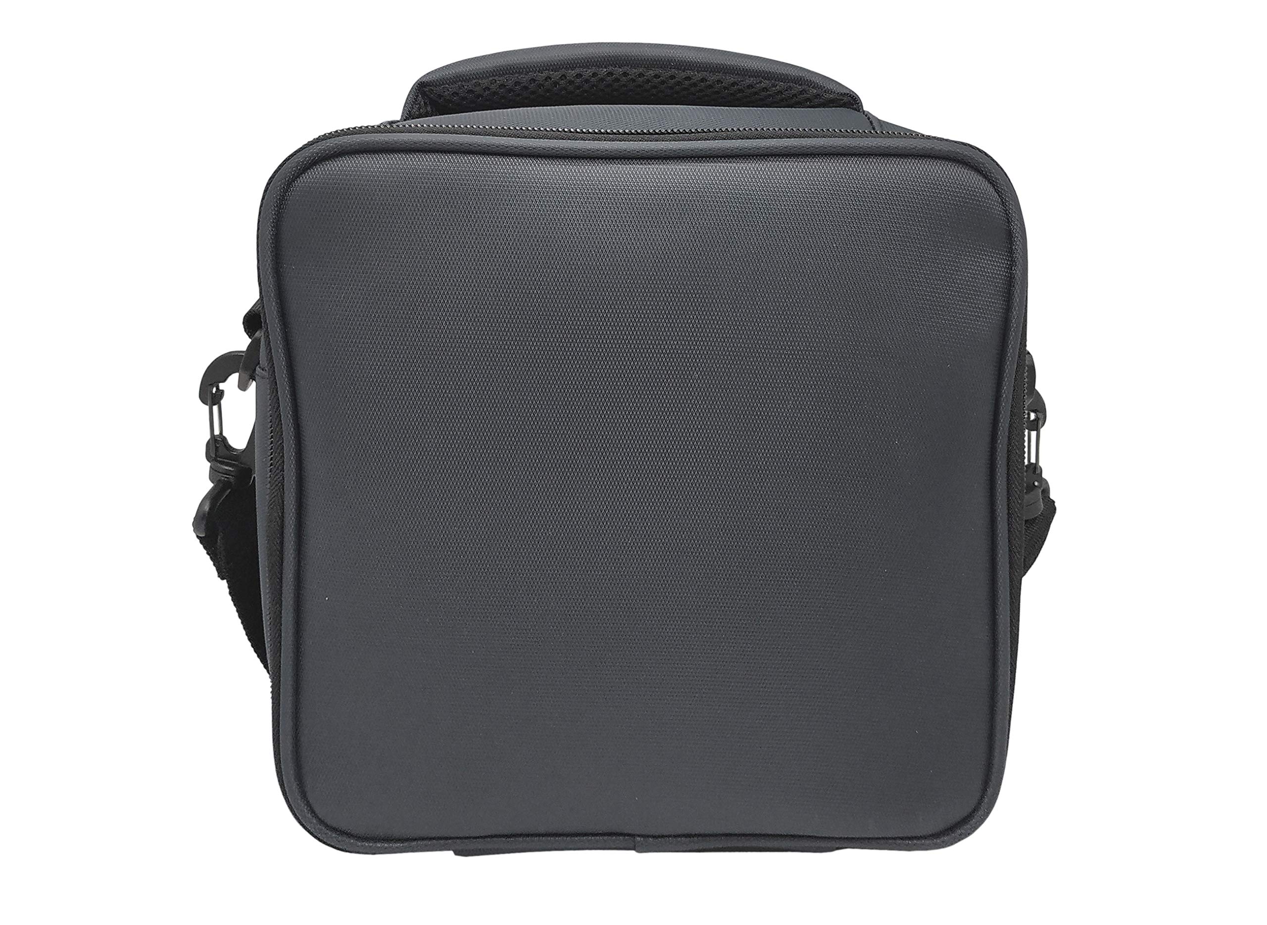 NERTHUS Lunch Bag Gris + 2 Rec. Hermétiques, Sac Thermique de Transport D'aliments, avec 2 Contenants Hermétiques