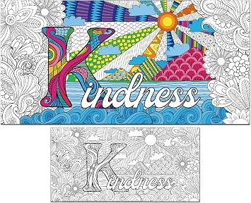 ملصقات تلوين Naozinebi العملاقة Mandala ملصقات تلوين كبيرة متعددة الاستخدامات اللطف Jumbo Coloring Tablecloth Big Coloring DIY DIY for Kids Adults Art Craft Home Classroom Party