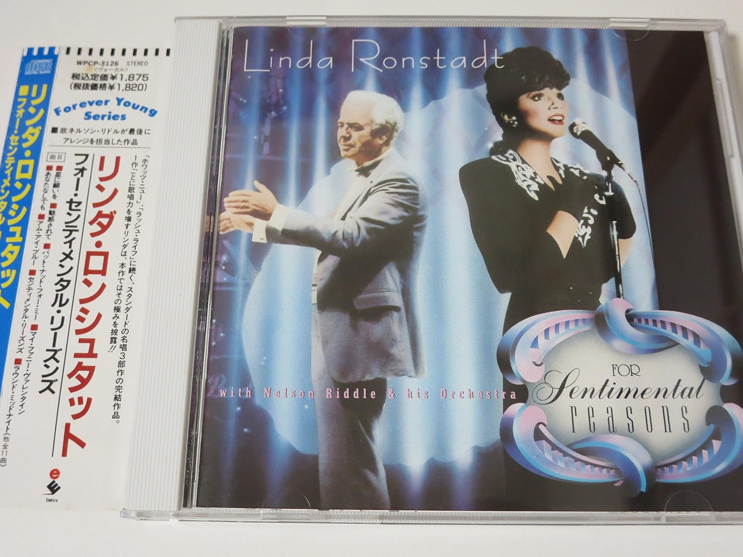 LINDA RONSTADT NELSON RIDDLE AND HIS ORCHESTRA N - For Sentimental Reasons - CD