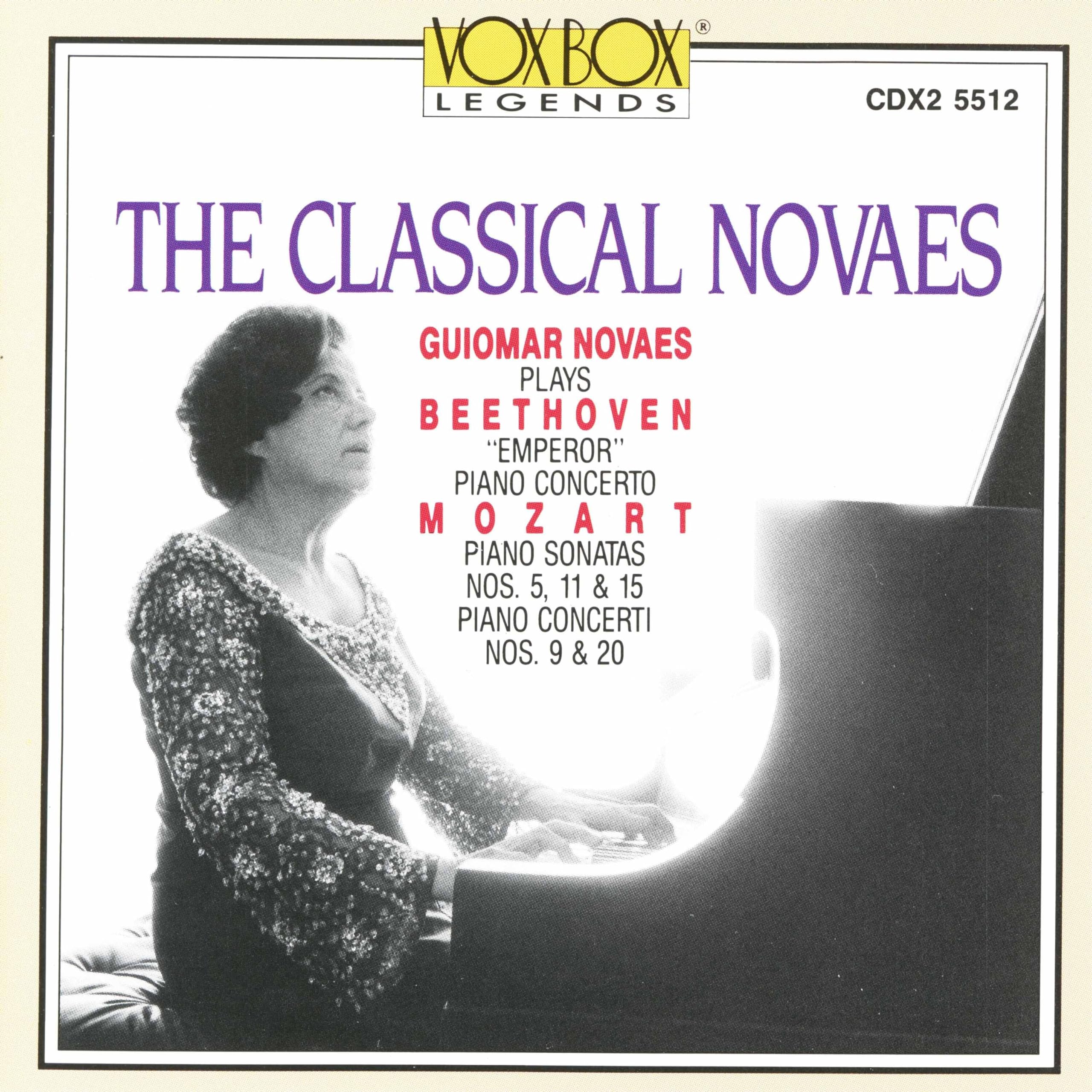 The Classical Novaes [Audio CD] NOVAES, GUIOMAR; Beethoven and Jonel Perlea