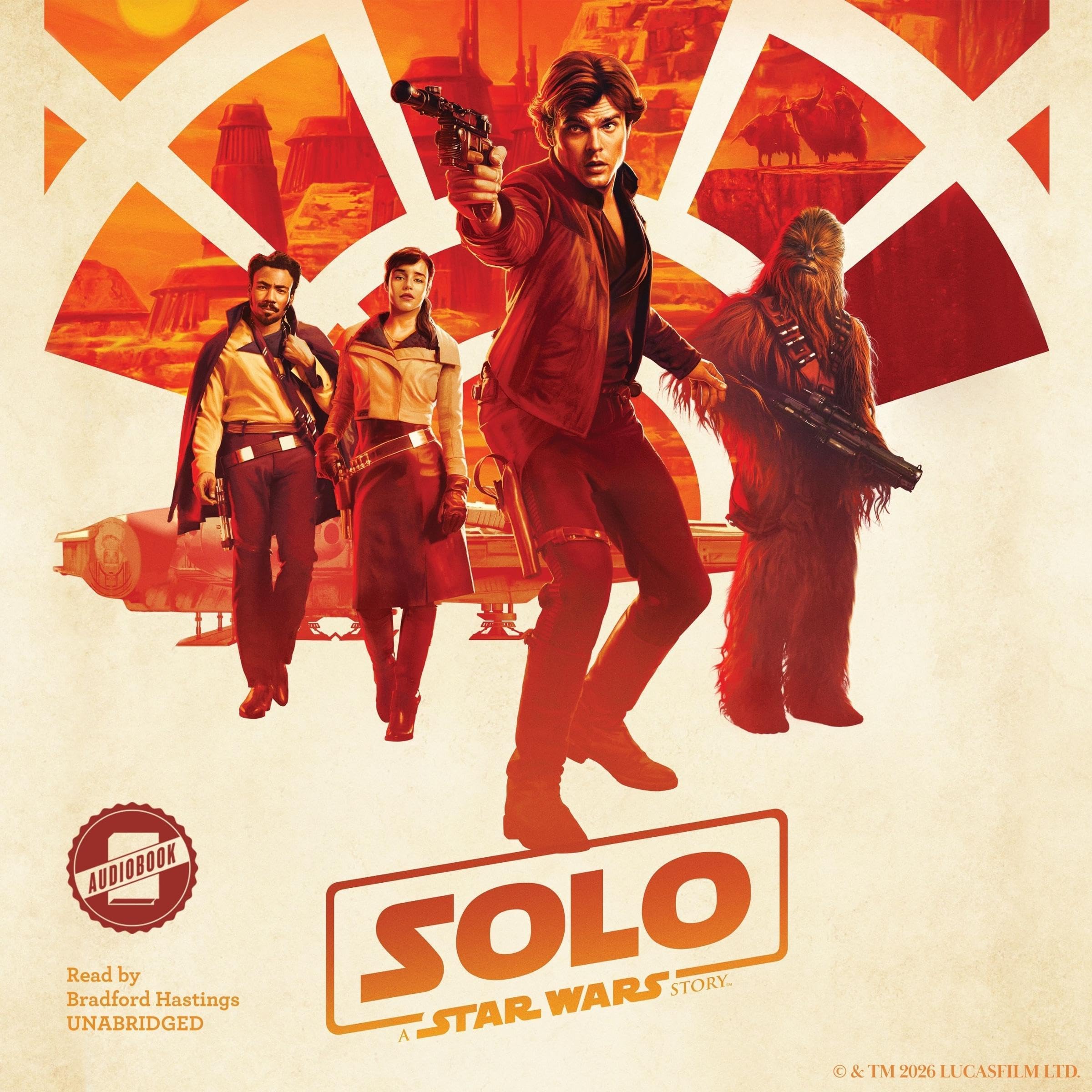 Cover art for Solo: A Star Wars Story: Han Solo Junior Novel
